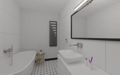 Łazienka w&nbsp;przedwojennym klimacie