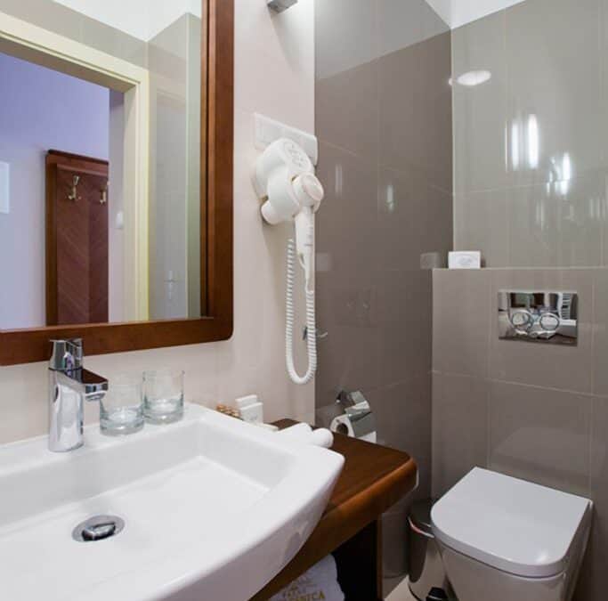 Łazienka pokój Twin-Executive Pałac Celeśnica