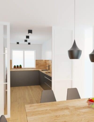 Architekt Wnętrz Warszawa ➜ Gdańsk ➜ PROJEKTY – KUCHNIE Projektant Kuchni Warszawa Mazowieckie ➜ Jak zaprojektować kuchnię? Dom Nadarzyn kuchnia