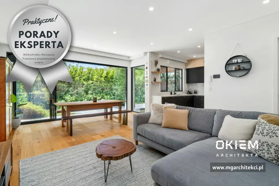 Małe mieszkanie zaaranżowane dla pięcioosobowej rodziny