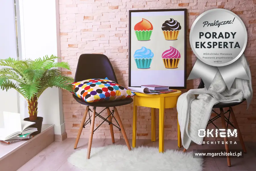 Nowoczesny salon z minimalistycznym designem