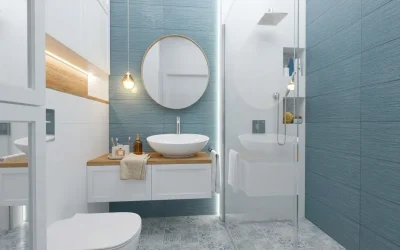 Architekt Wnętrz Warszawa ➜ Gdańsk ➜ Projektant sypialni ➜ projektant sypialni,projektanci sypialni,projekt sypialni,projektanta sypialni,ile kosztuje projekt sypialni Łazienka jasno-niebieska