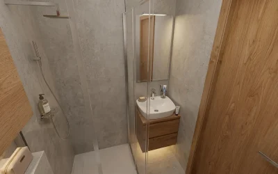 Architekt Wnętrz Warszawa ➜ Gdańsk ➜ OFERTA PROJEKTANT WNĘTRZ ➜ Mazowsze, Pomorze, Małopolska… ➜ projektant wnętrz,architekt wnętrz warszawa Łazienka duże formaty mała przestrzeń