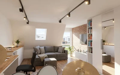 Architekt Wnętrz Warszawa ➜ Gdańsk ➜ Projektant kuchni ➜ projektant kuchni,projektanci kuchni,projekt kuchni,projektanta kuchni,ile kosztuje projekt kuchni Pokój dla chłopca z perkusją