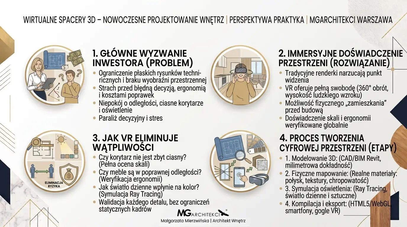 Projektant Wnętrz Warszawa ➜ Gdańsk ➜ wirtualny spacer ➜ infografika wirtualne spacery 3D nowoczesne projektowanie wnetrz