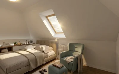 Architekt Wnętrz Warszawa ➜ Gdańsk ➜ Projektant mieszkań ➜ projektant mieszkań,projektanci mieszkań,projekt mieszkania,projektanta mieszkania,ile kosztuje projekt mieszkania Projekt sypialni na poddaszu